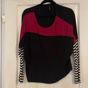 Long sleeve top size M